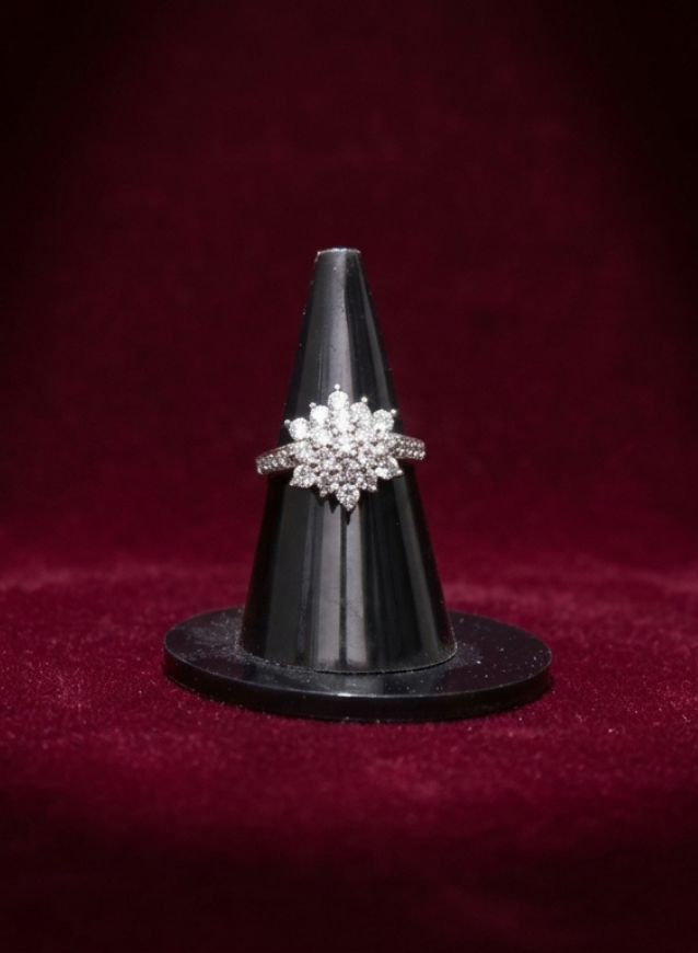 Silver Bloom Ring